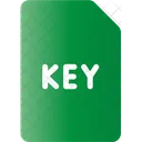 Software License Key File  Icon