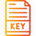Software License Key File Icon