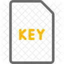 Software License Key File Icon