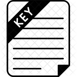 Software license key file  Icon