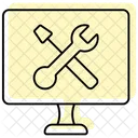 Software Repair Color Shadow Thinline Icon Icon