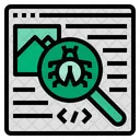 Software Testing Bug Source Bugs Research Icon