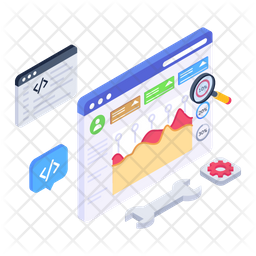 Software Testing Icon - Download in Isometric Style