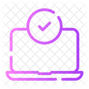 Software Testing Check Laptop Icon