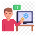 Engineering Presentation Software Training It Manager Icon