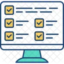 Zeitplan Software Routine Symbol