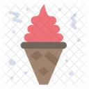 Softy Ice Cream Cone Ice Cream Icon