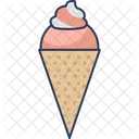 Softy Cone Ice Cream Cone Ice Cream Icon