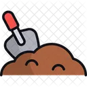 Soil Gardening Shovel Icon