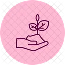 Soil In Hand Soil Hand Icon