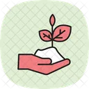 Soil In Hand Icon