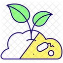 Soil Microorganism Nature Icon