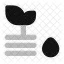 Soil Moisture Field Icon