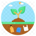 Soil Pollution  Icon