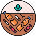 Soil Pollution Degradation Pollution Soil Icon