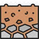 Soil Layer Structure Icon