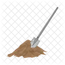 Soil Shovel Growth Tool Icon