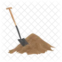 Soil Shovel Growth Tool Icon