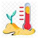 Temperature Scale Farming Temperature Soil Temperature Icon
