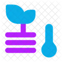 Soil Temperature Field Icon