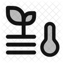 Soil Temperature Field Icon