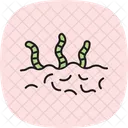 Soil With Worms Soil Worms Icon