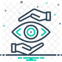 Soins Oculaires Soins Yeux Icône