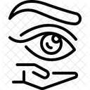 Soins Oculaires Yeux Soins Icône