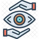 Soins Oculaires Soins Yeux Icône