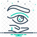 Soins Oculaires Yeux Soins Icône