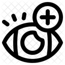 Soins Oculaires Vision Traitement Icône