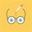 Oeil Infection Medicament Icône