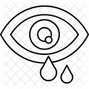 Oeil Pollen Allergie Vision Optique Vue Oculaire Globe Oculaire Vue Vue Soins Oculaires Icône