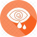 Oeil Pollen Allergie Vision Optique Vue Oculaire Globe Oculaire Vue Vue Soins Oculaires Icône