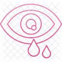 Oeil Pollen Allergie Vision Optique Vue Oculaire Globe Oculaire Vue Vue Soins Oculaires Icône