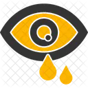Oeil Pollen Allergie Vision Optique Vue Oculaire Globe Oculaire Vue Vue Soins Oculaires Icône