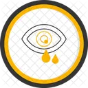 Oeil Pollen Allergie Vision Optique Vue Oculaire Globe Oculaire Vue Vue Soins Oculaires Icône