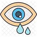 Oeil Pollen Allergie Vision Optique Vue Oculaire Globe Oculaire Vue Vue Soins Oculaires Icône