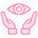 Soin des yeux  Icône