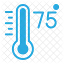 Soixante Quinze Celsius Meteo Icône