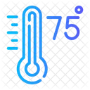 Soixante Quinze Celsius Meteo Icône