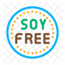 Soja Frei Essen Symbol