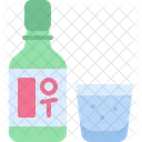 Soju Koreanisch Alkohol Symbol