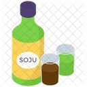 Soju Korean Alcohol Korean Drink Icon