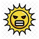Sol Verano Soleado Icono