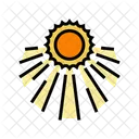 Sol Rayos Solar Icono