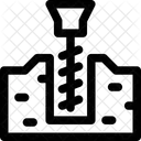 Sol Forage Souterrain Icône
