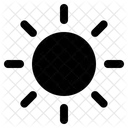 Sol Ensolarado Clima Ícone