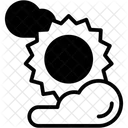 Sol Meteorologia Quente Ícone