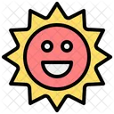 Sol Feliz Sonrisa Icono